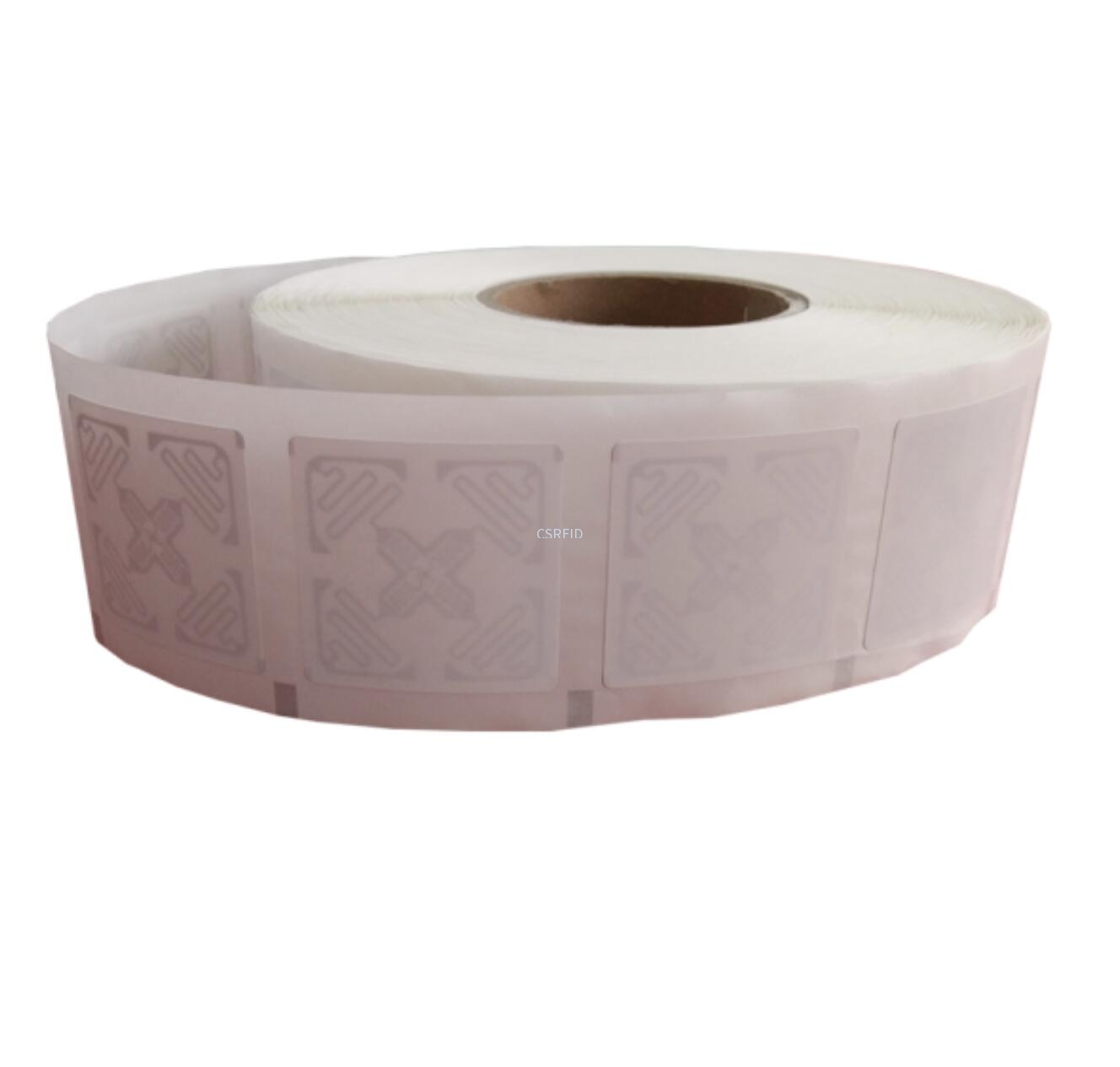 超高频RFID铜版纸电子标签50X50MM M4e